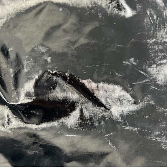 LeSportsac Black Bag With Top Handle And Detachable Shoulder Strap Silver Hardwa - Picture 3 of 10